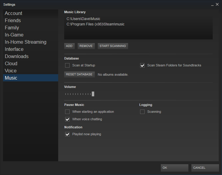 Steam Music Player 1