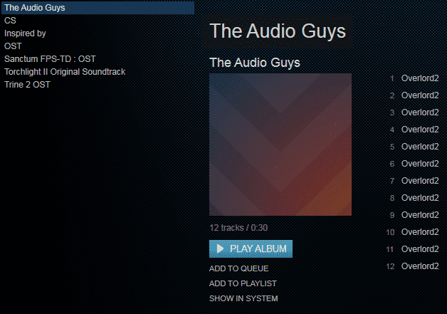 Steam Music Interface 2