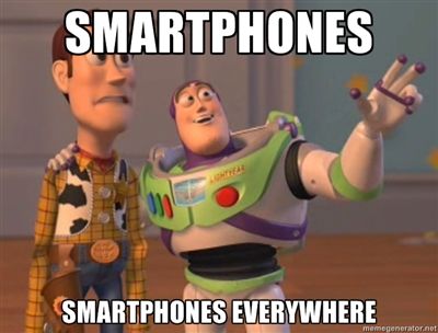 smartphones everywhere