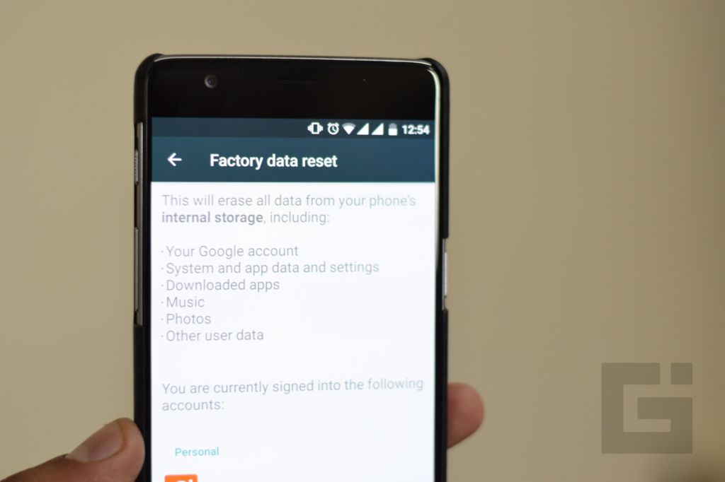 Заводские данные Сбросить Android телефон