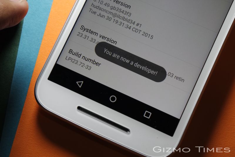 Motorola Moto G 3-го поколения. ты разработчик