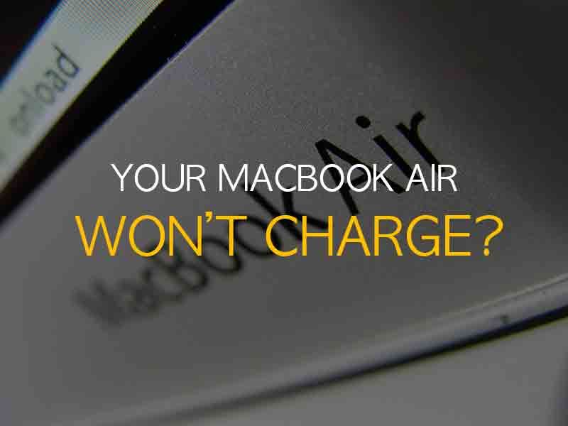Macbook Air не заряжается? или нет света на адаптере MagSafe? или не включится?