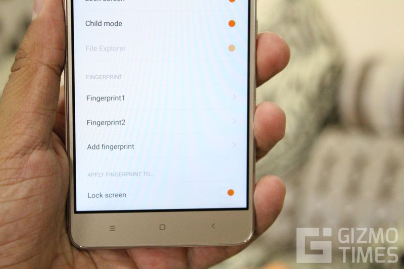 Xiaomi Redmi Note 3 добавить отпечаток пальца