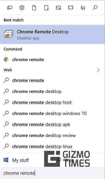 Запустите Chrome Desktop