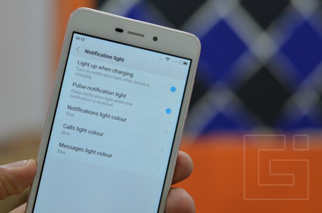 Xiaomi Redmi 4A Советы Настройки уведомлений подсветки