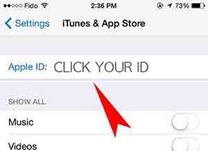 Не удается подключиться к магазину приложений ipad iPhone iPod