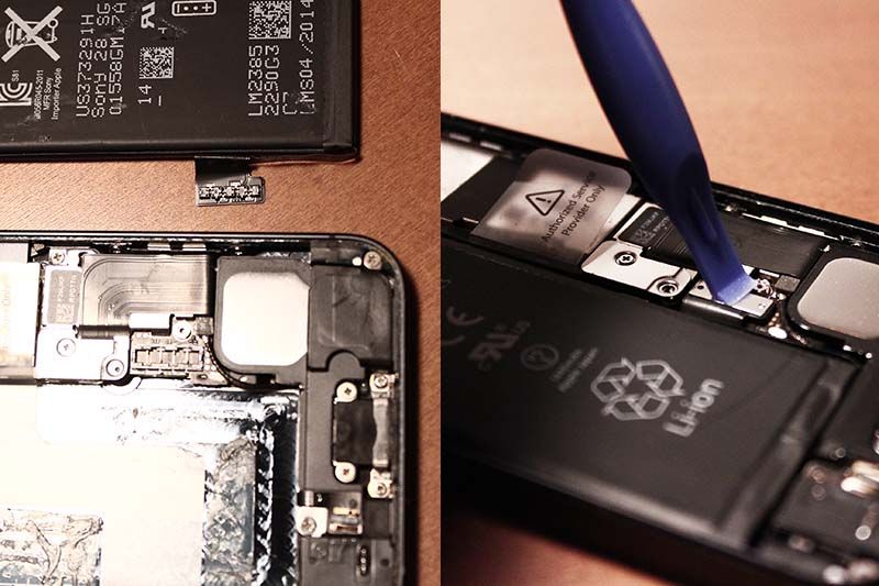 Замена батареи iPhone 5 - Сделай сам (Изображение Руководство)