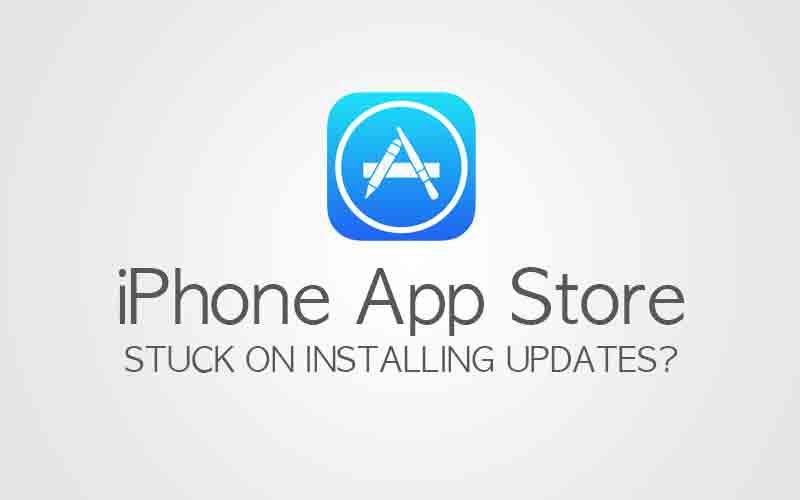 iPhone 5 & 6 - Обновление App Store не работает (Застрял Установка!)
