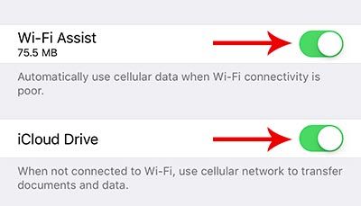 iPhone (iOS) - Как ограничить использование сотовых данных