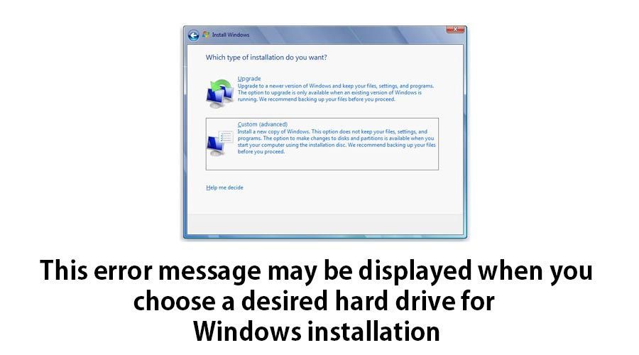 Исправлено: Windows не может быть установлена ​​на этот диск. выбранный диск имеет таблицу разделов MBR ... Windows 10 & 8 & 7