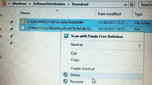 Windows 10 код ошибки 80246010 при обновлении